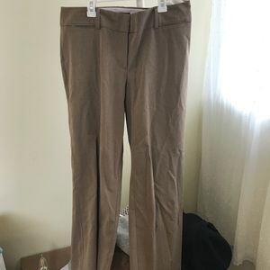 Beige loft slacks